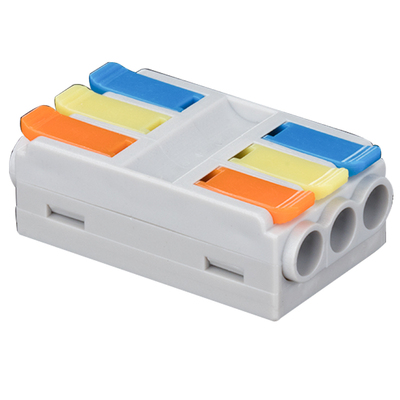 大功率6平方快速接线端子接线器快接头电线连接器并线柱对接神器