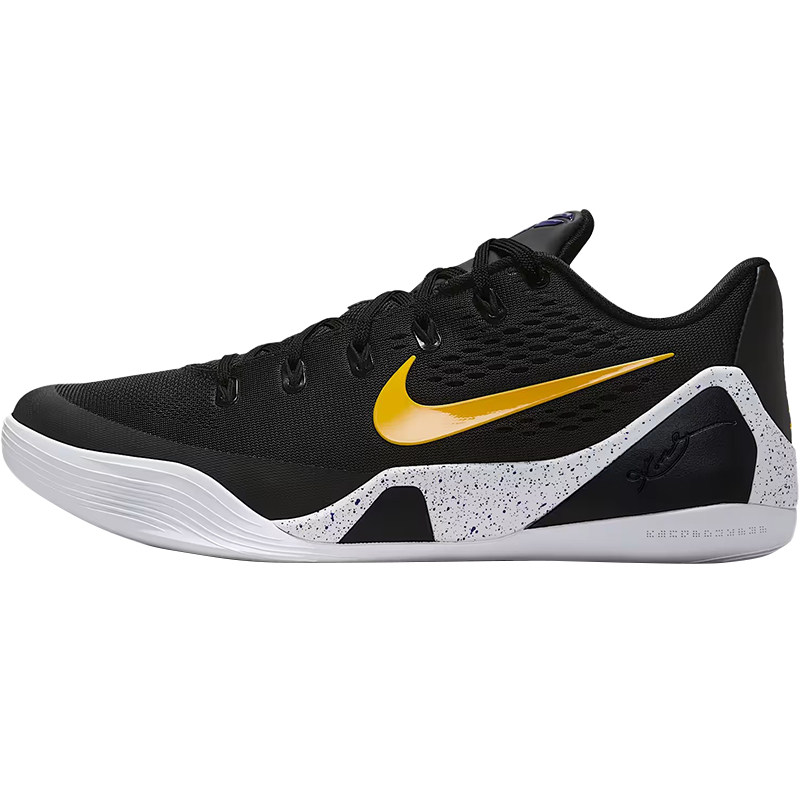 Nike耐克Kobe 科比9 Elite Low黑金男子低帮实战篮球鞋IH1401-002