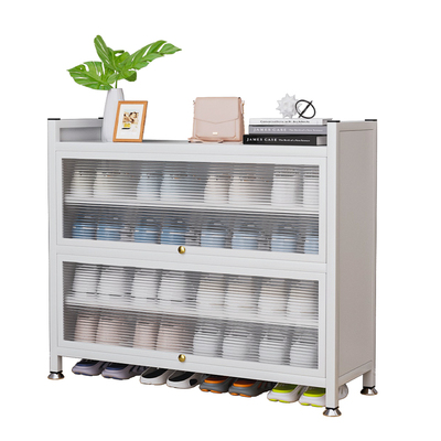 卡玫莱简约多功能碳钢家用鞋柜