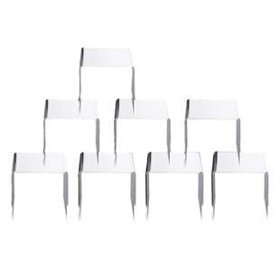 亚克力U型展示架加厚透明置物架手办盲盒公仔桌面收纳陈列增高架