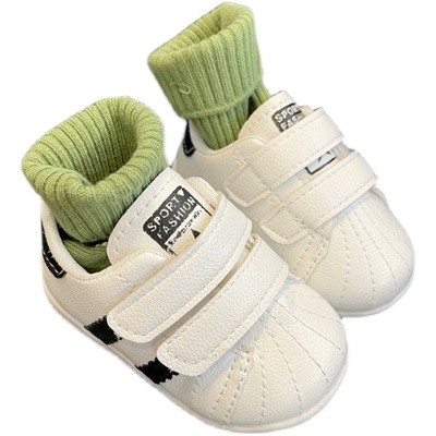 学步鞋防滑柔软男女宝宝双杠防掉