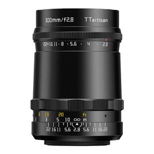铭匠光学100mm f2.8梦幻人像镜头M42口适用索尼佳能尼康富士X微单