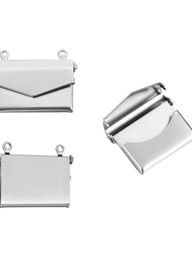 男女通用公文包相盒吊坠可放照片