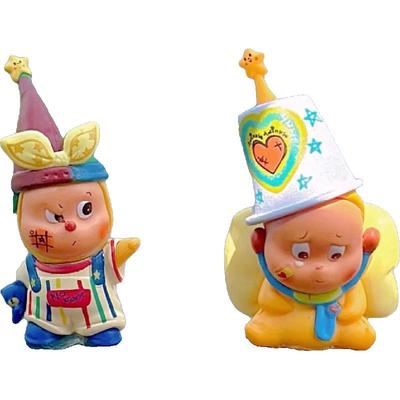 星星人小苹果中控摆件汽车内装饰