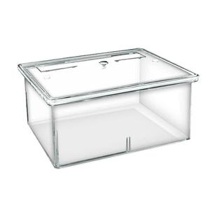 厂家直销炒货透明密封盒干货盒身晶莹剔透塑料货架环保干果盒