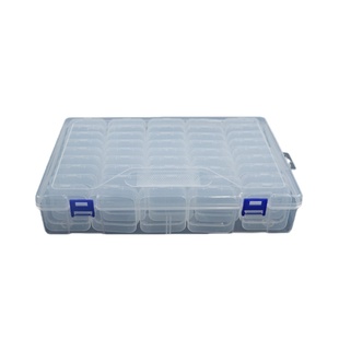 大容量分装盒pp材质透明收纳盒米珠饰品配件收纳美甲首饰DIY手工