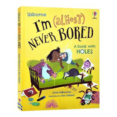 我几乎从不感到无聊英文原版绘本