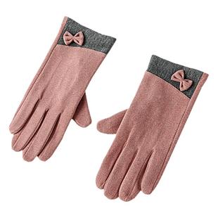 手套内胆冬季男士女翻盖露指两指加绒保暖骑行漏手指头露二指触屏