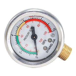 22/26/30/40/60/80型农用三缸柱塞泵农药打药机配件油浸式压力表