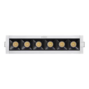 雷士照明防眩格栅灯嵌入式多头客厅无主灯窄边射灯NLED5306 5310A