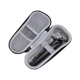 适用飞利浦三刀头剃须刀收纳盒5xplus/s5887黑蜂巢s7887/s7系胡须刀防震包云感6PRO/s9983/9987保护套便携盒