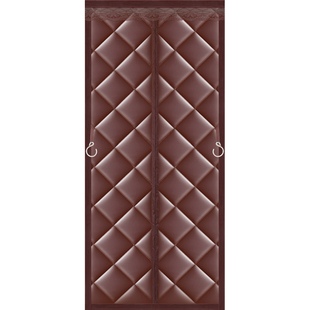 全磁条棉门帘冬季保暖防风加厚家用防寒保温隔音空调挡风隔断帘子