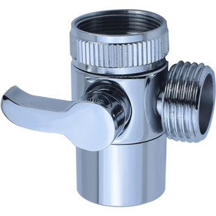 面盆厨房水龙头分水器一分二路洗衣机转接头四花洒切换开关分流阀