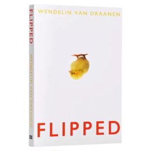 【现货】英文原版 Flipped   怦然心动  韩寒推荐电影《怦然心动》同名原著小说书籍 进口原版书