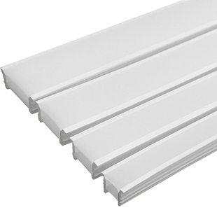 嵌入式免穿柔性硅胶灯罩面带盖板led线性灯槽软线条灯线槽灯套管