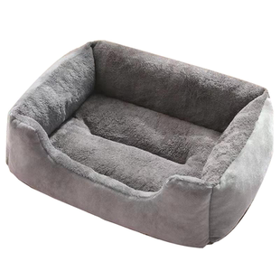 猫窝狗窝垫冬季保暖方形窝中小型犬泰迪柯基沙发床四季通用宠物窝