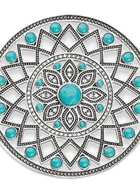 托马斯萨博波西米亚风纯银吊坠