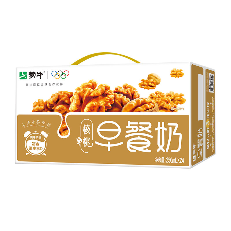 蒙牛营养早餐奶核桃红枣麦香味