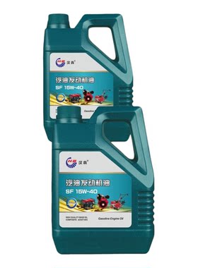 SF15W-40汽机油带桶5斤容量3升