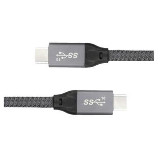 Type-C公对公10Gbps数据线PD充电线100W快充5a适用于Macbooktype