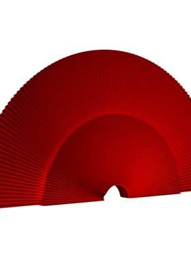 十八纸装饰纸扇摄影背景落地摆件