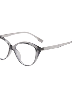 猫眼镜框秋冬凹造型眼镜女