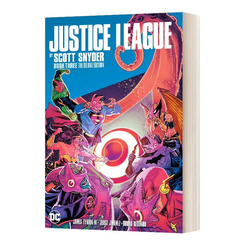 英文原版 Justice League by Scott Snyder Deluxe Edition Book Three 2018正义联盟精装收藏版3 DC漫画 精装 英文版 进口英语原
