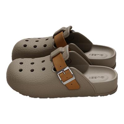 厚底洞洞鞋女夏季外穿2025新款