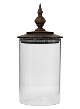 玻璃透明展示罐防潮装饰摆件