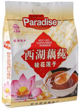 天堂牌桂花莲子西湖藕莼570g