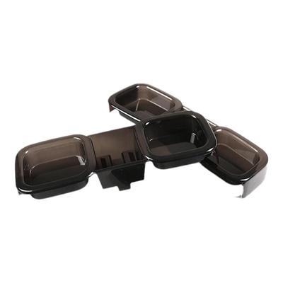 路虎全新卫士熏黑尾灯罩黑武士