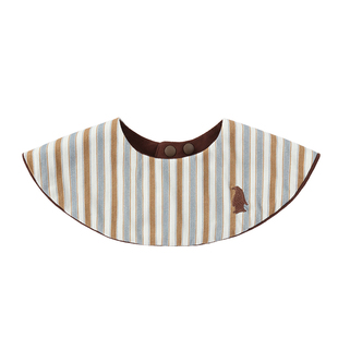 Oakmont婴儿口水巾吸水隔脏圆形360°双面可用围兜辅食防吐奶围嘴