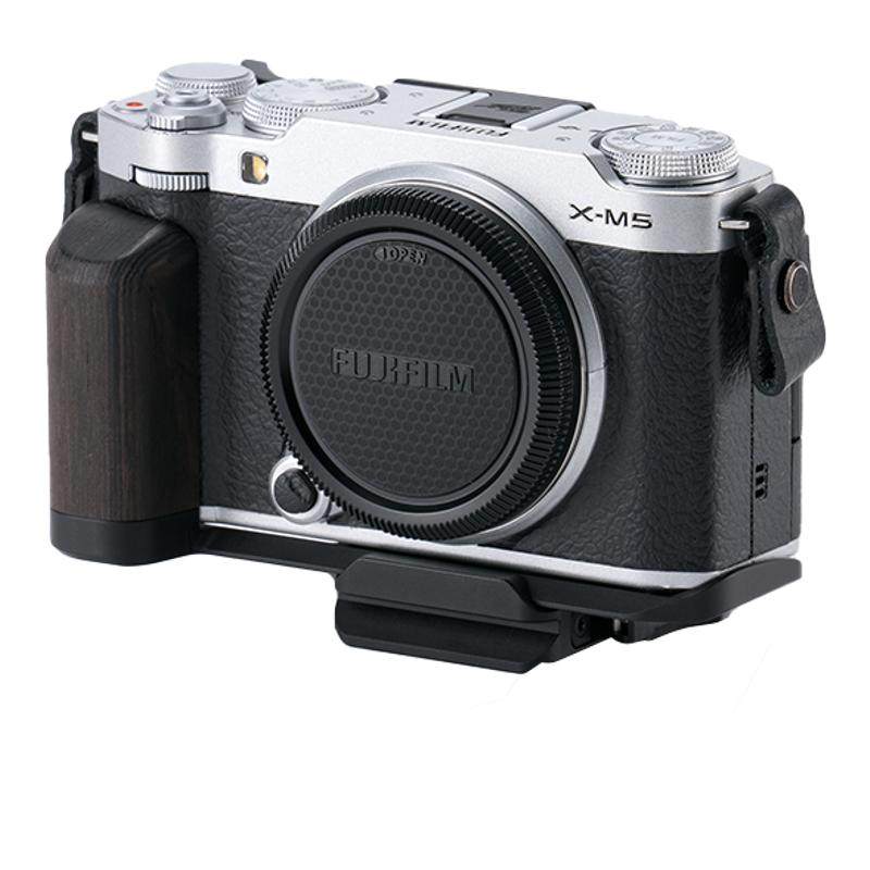 TILTA铁头兔笼适用富士X-M5相机L型手柄XM5热靴指柄盖专用复古套件扩展快装底板真皮保护套全包摄影机配件