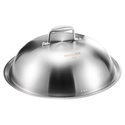 304不锈钢锅盖加高加厚一体成型