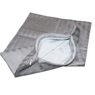 防漏渣枕芯套双层布料加密加厚全纯棉药粉枕头套防钻羽绒茶叶枕套