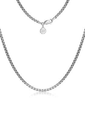 瑞红925银锁骨链女可替换项链