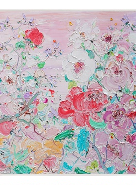 付毅兵次第花开治愈艺术版画