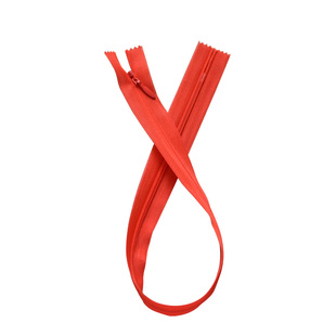 三力牌拉链25cm彩色隐形拉链头裙子枕套拉头闭尾拉锁服装辅料配件