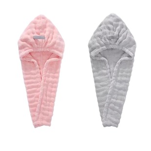 2025超强吸水速干干发帽子新款加厚女士浴帽干发毛巾洗头发包头巾