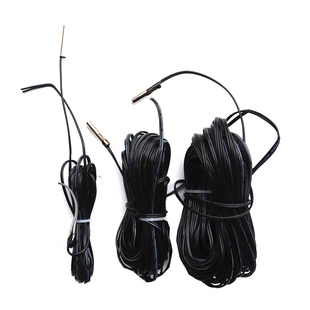 包邮2.5米10米20米50米防水空气探头线  温控器探头 温度感应线