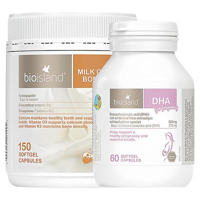 BioIsland孕妇DHA孕期牛乳钙