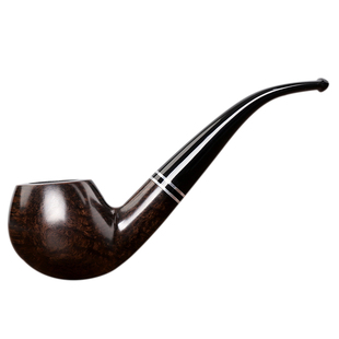 石楠木男士过滤烟斗老式实木烟锅旱烟斗烟袋锅烟丝烟草专用配件