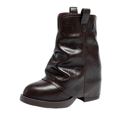 震地王马丁靴女新款小个子