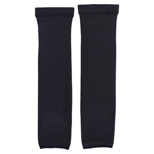 秋冬季加绒护膝袜套保暖加厚男女长筒袜不连脚高弹大码老寒腿肤色