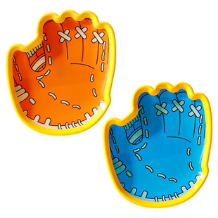 儿童手掌吸盘球室内户外锻炼眼睛视力训练抛接球夜光粘粘球玩具