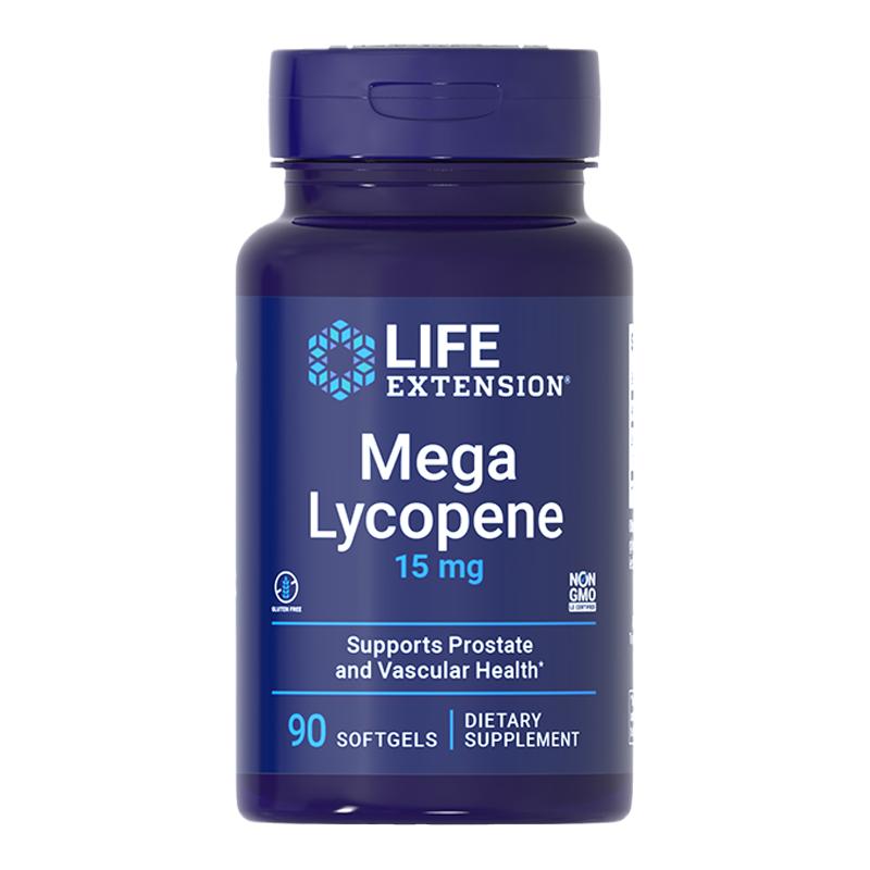 沿寿LIFE番茄红素锯棕榈软胶囊保护男性蝌蚪前列腺状态精神力健康