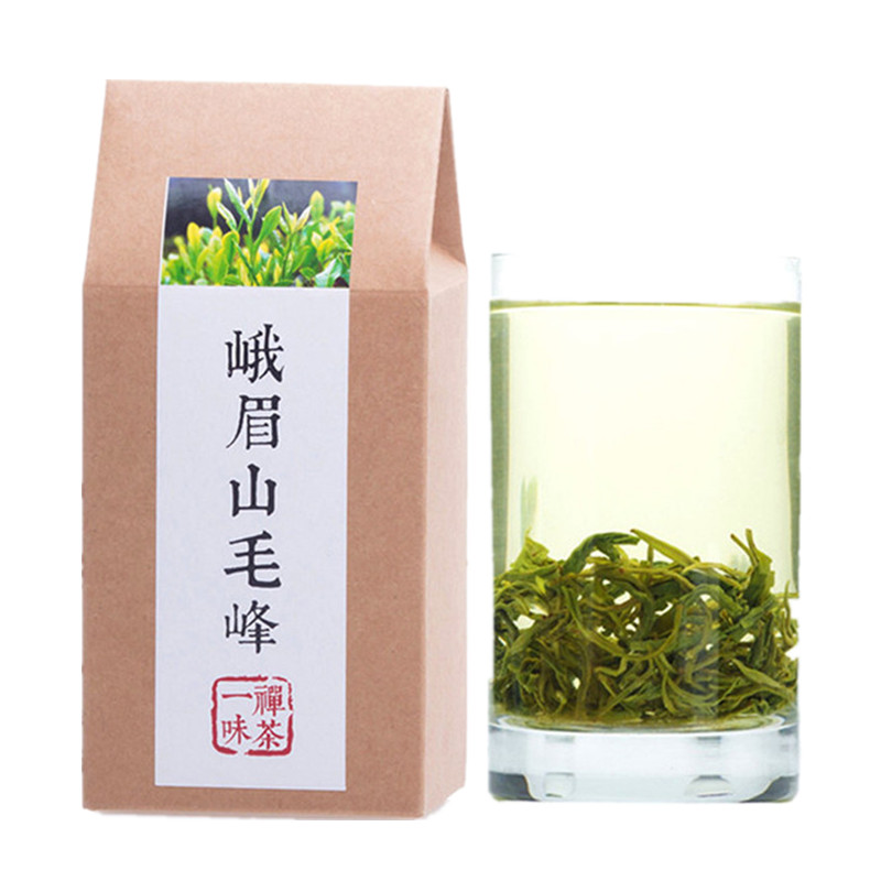 2025新茶 毛峰绿茶茶叶 四川峨眉山明前特级高山春茶250g散装