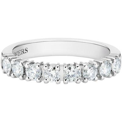 debeers戴比尔斯半圈镶钻戒指