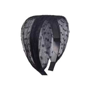 头顶遮白发神器宽边发箍头饰发带2025新款日常外戴防滑带齿头箍女