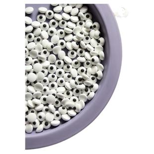 网红搞怪眼睛糖蛋糕装饰彩色糖珠怪物小眼睛眼球糖片烘焙配摆件